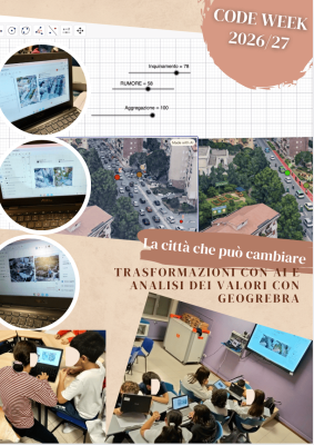 La città che può cambiare: trasformazione con AI e analisi dei valori con Geogebra